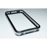 Bumper Iphone 5 Preta com Trasparente