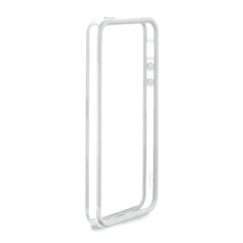 Bumper Iphone 5 Branca com Trasparente